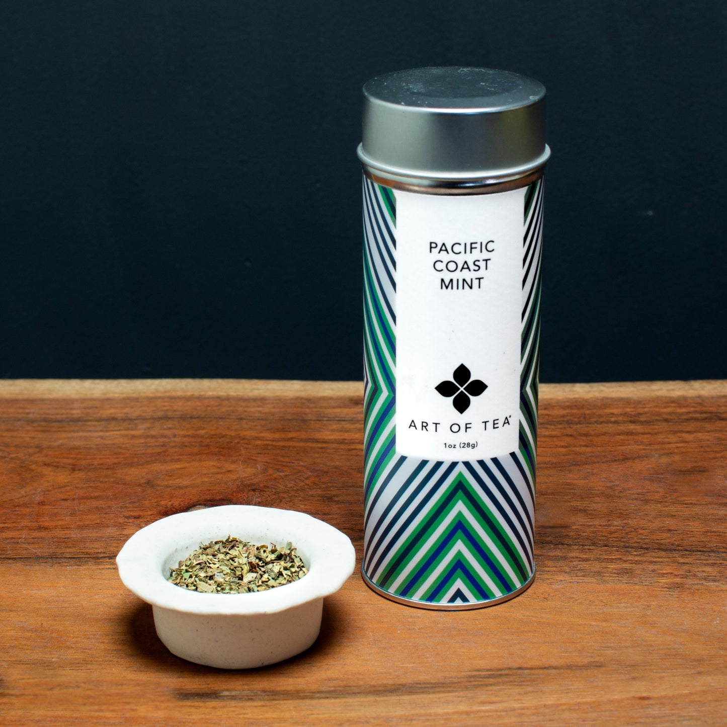 Green Glaze Small Mug, Plate, and Artisanal Tea Set
